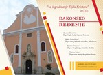 Đakonsko ređenje četvorice kandidata u varaždinskoj katedrali